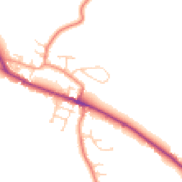 Daytime road noise heatmap for S35 7FL