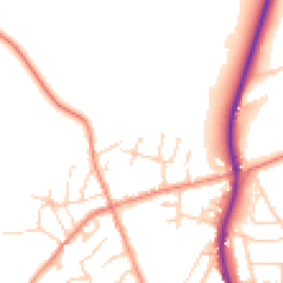 Daytime road noise heatmap for S35 8SF