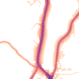 Daytime road noise heatmap for S35 9WD