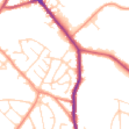 Daytime road noise heatmap for S35 9XS