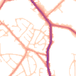 Daytime road noise heatmap for S35 9XU