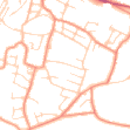Daytime road noise heatmap for S36 1BY