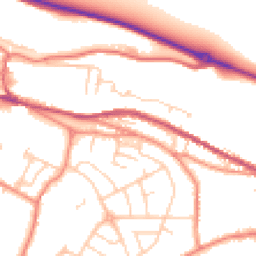 Daytime road noise heatmap for S36 2PE
