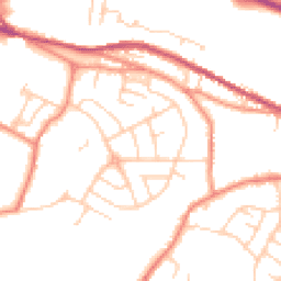 Daytime road noise heatmap for S36 2PL
