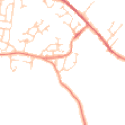 Daytime road noise heatmap for S36 6AG