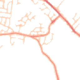 Daytime road noise heatmap for S36 6AP