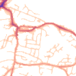 Daytime road noise heatmap for S36 6AS