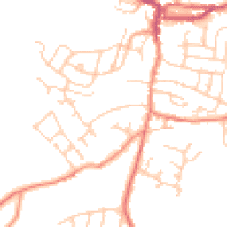 Daytime road noise heatmap for S36 6AU