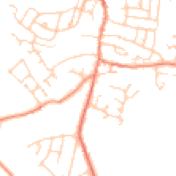 Daytime road noise heatmap for S36 6DQ
