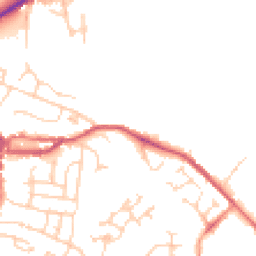 Daytime road noise heatmap for S36 6HY