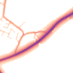 Daytime road noise heatmap for S36 7JY