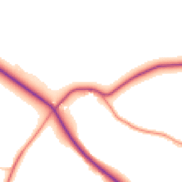 Daytime road noise heatmap for S36 8YB