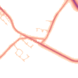 Daytime road noise heatmap for S36 8YE