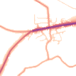 Daytime road noise heatmap for S36 9NJ