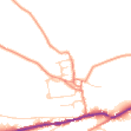 Daytime road noise heatmap for S36 9RW