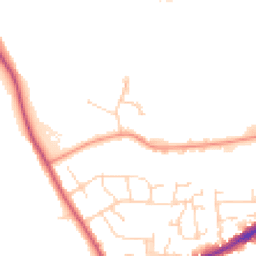 Daytime road noise heatmap for S42 5BX