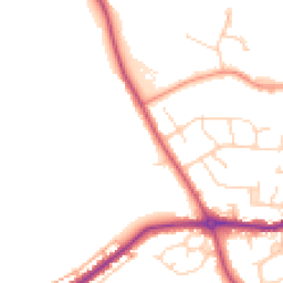 Daytime road noise heatmap for S42 5GD
