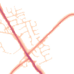 Daytime road noise heatmap for S42 5GQ
