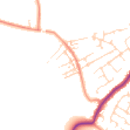 Daytime road noise heatmap for S42 5JD