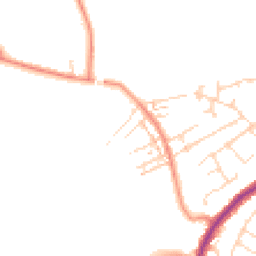 Daytime road noise heatmap for S42 5NB