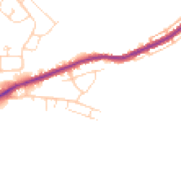 Daytime road noise heatmap for S42 5NL