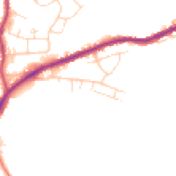 Daytime road noise heatmap for S42 5PG
