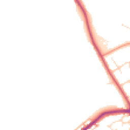 Daytime road noise heatmap for S42 5XB