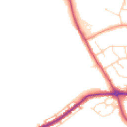 Daytime road noise heatmap for S42 5XH