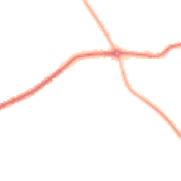 Night-time road noise heatmap for S42 5ZG