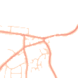 Daytime road noise heatmap for S42 6BJ