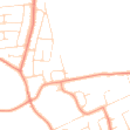 Daytime road noise heatmap for S42 6QD