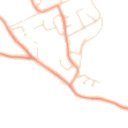 Daytime road noise heatmap for S42 6UP