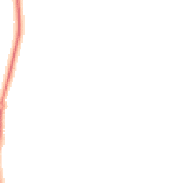 Night-time road noise heatmap for S42 6YQ