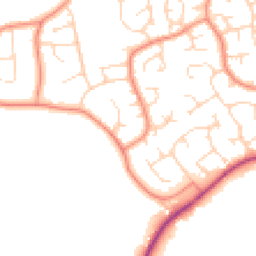 Daytime road noise heatmap for S42 7NR