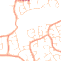 Daytime road noise heatmap for S42 7NS