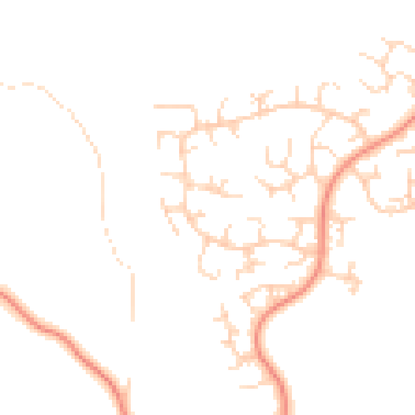 Daytime road noise heatmap for S42 7PB