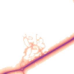 Daytime road noise heatmap for S44 5BN