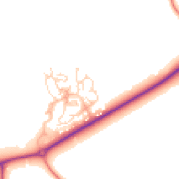 Daytime road noise heatmap for S44 5BX