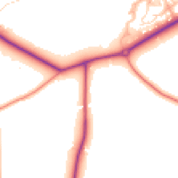 Daytime road noise heatmap for S44 5DN