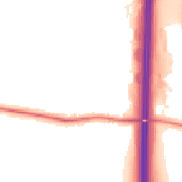 Night-time road noise heatmap for S44 5FR