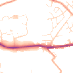 Daytime road noise heatmap for S44 5FY