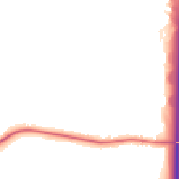 Night-time road noise heatmap for S44 5JL