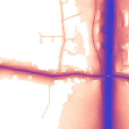 Daytime road noise heatmap for S44 5JT