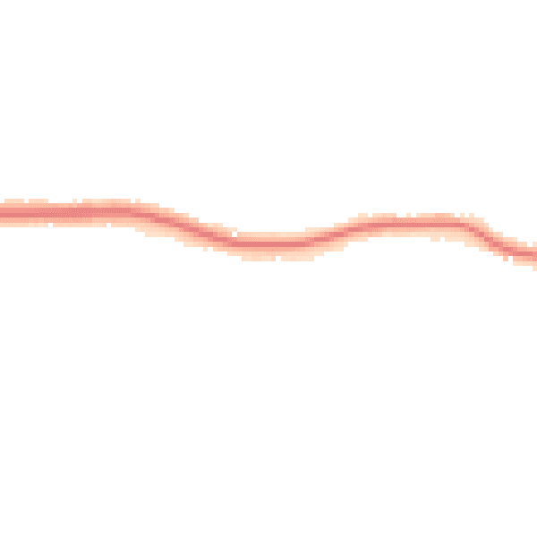 Night-time road noise heatmap for S44 5JZ