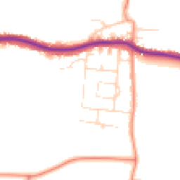 Daytime road noise heatmap for S44 5LF