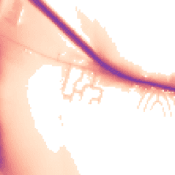 Daytime road noise heatmap for S44 5NP