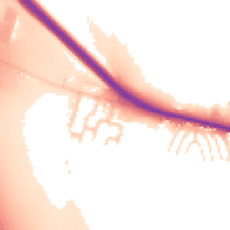 Daytime road noise heatmap for S44 5PR