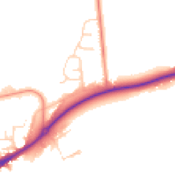 Daytime road noise heatmap for S44 5RQ