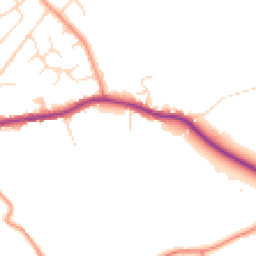 Daytime road noise heatmap for S44 5TF