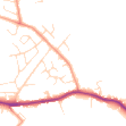 Daytime road noise heatmap for S44 5TW